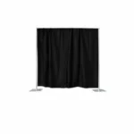 Black Velour Drape rental Dallas TX