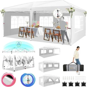 Canopy Tents 10x20 with Setup rental Dallas TX