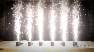 Cold Spark Fountain rental Dallas TX