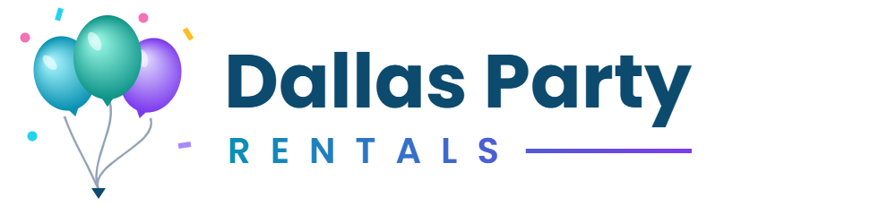 Dallas Party Rentals logo – party rentals in Dallas TX