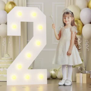4 Feet Marquee Number 2 rental photo 2