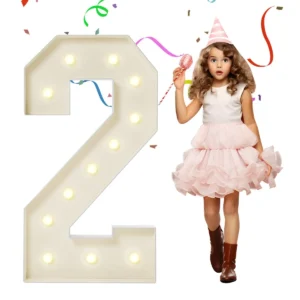 4 Feet Marquee Number 2 rental photo 3