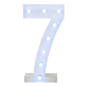 4 Feet Marquee Number 7 rental photo 3