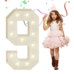 4 Feet Marquee Number 9 rental photo 1
