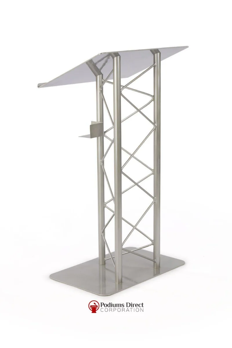 Metal Podium rental in Dallas TX