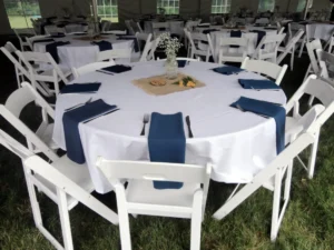 Round Party Table rental photo 3