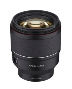 Samyang AF 85 / 1.4 FE II camera lens rental Dallas TX